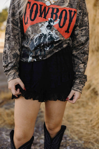 The Zora Shorts-Black