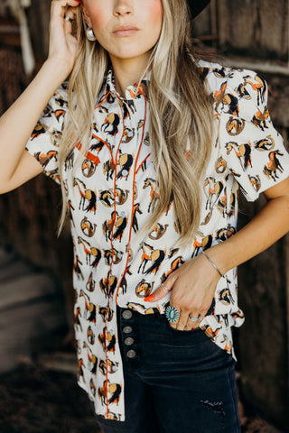 The Equestrian Blouse