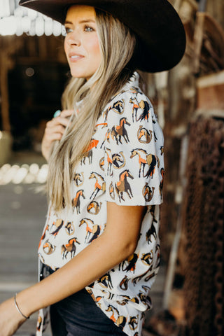 The Equestrian Blouse