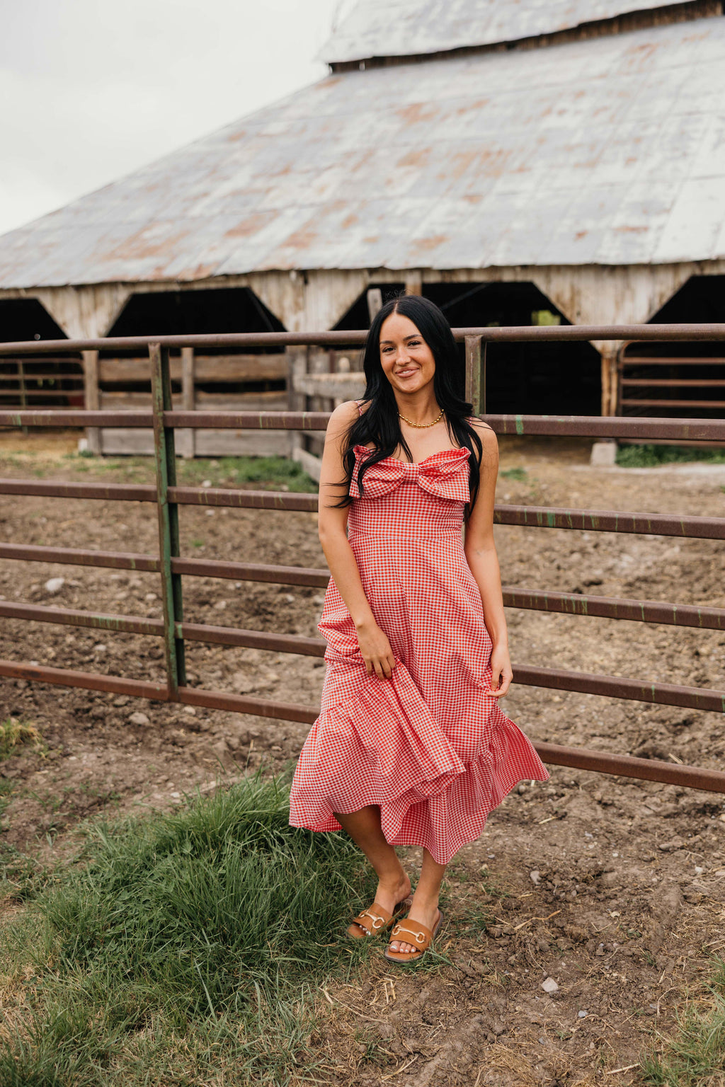picnic dress for ladies The – Big Bratt Sewing pattern