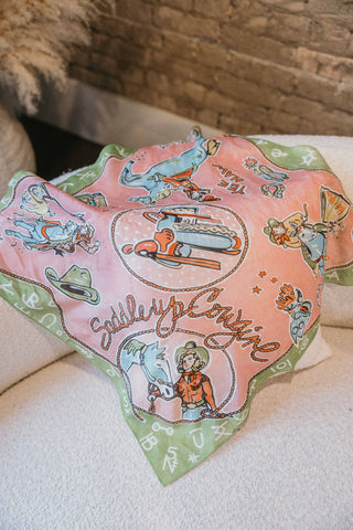 Saddle Up Cowgirl Wild Rag