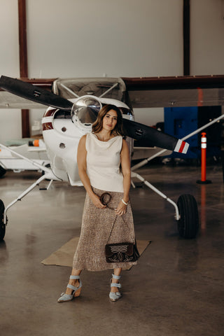 Champagne Rodeo Skirt