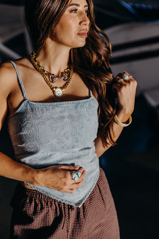 Bandana Belle Top