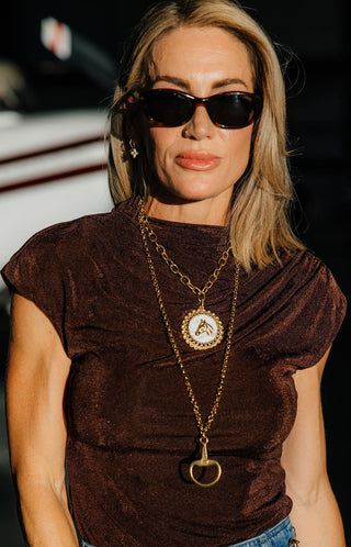 Stirrup Club Necklace