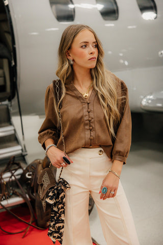 The Saddlewood Blouse