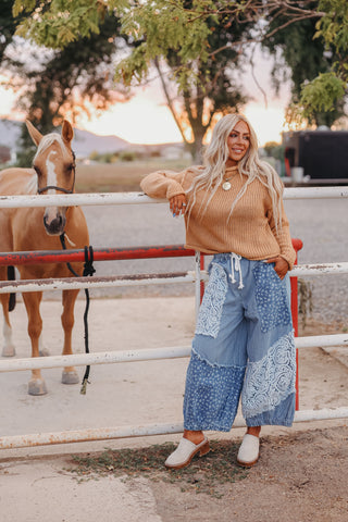 Patchwork Poet Pants