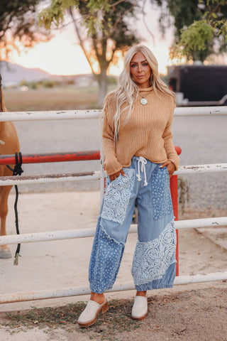 Patchwork Poet Pants