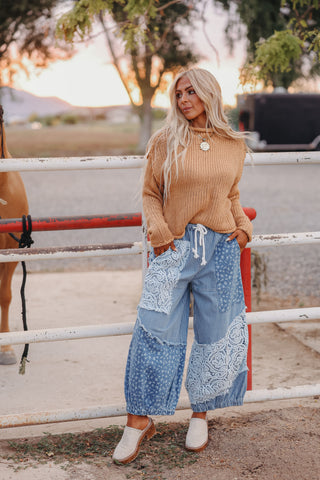 Patchwork Poet Pants