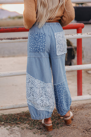 Patchwork Poet Pants
