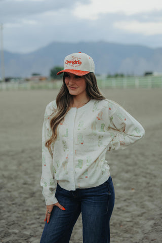 Lucky Boots Cardigan