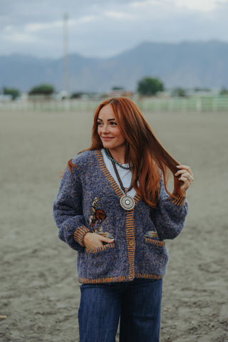 Bronc Rider Cardigan