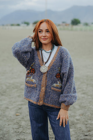 Bronc Rider Cardigan