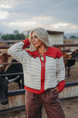 Western Swing Sweater