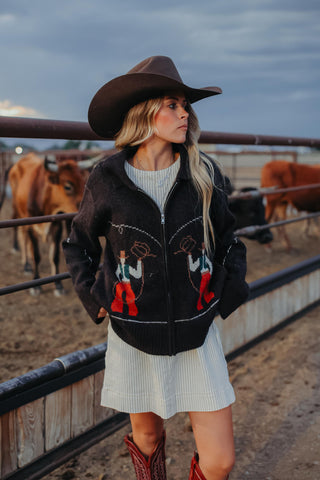 Outlaw Cowboy Cardigan