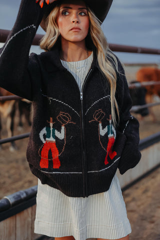 Outlaw Cowboy Cardigan