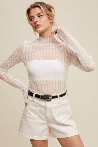 The Ruskin Mesh Top