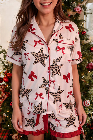 Leopard Star Pajamas