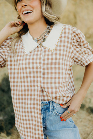 The Blaze Blouse