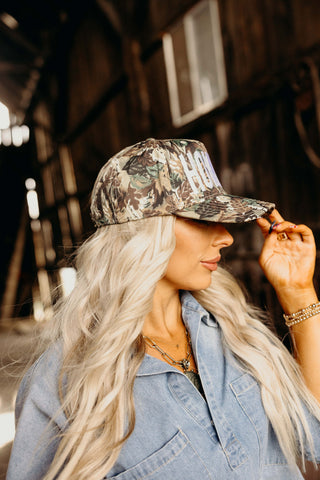 Camo Howdy Trucker