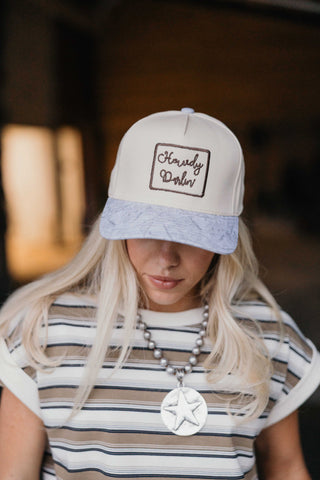 Camo Charm Trucker