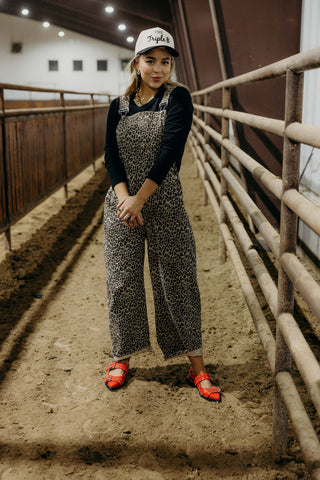 The Leopard Overalls