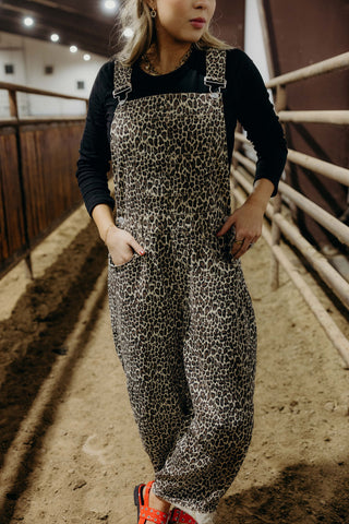 The Leopard Overalls