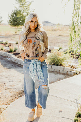 Western Cowboy Sweatshirt