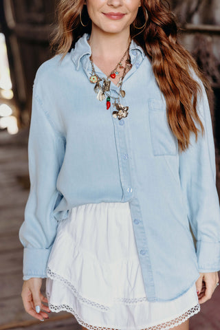 The Charlie Shirt (Blue)