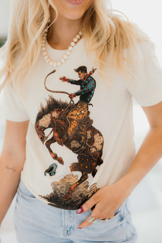 Rhinestone Bronc Tee