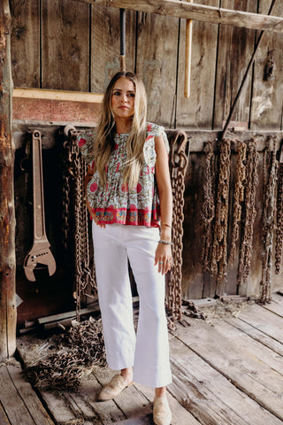 The Gardenia Blouse