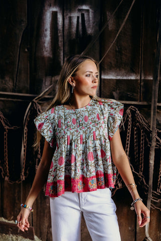 The Gardenia Blouse