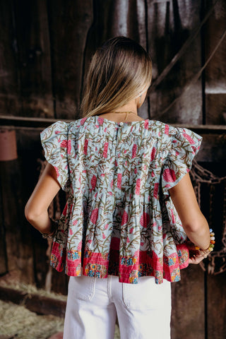 The Gardenia Blouse