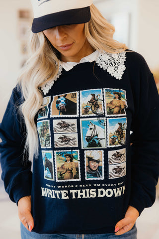 Write This Down Sweatshirt