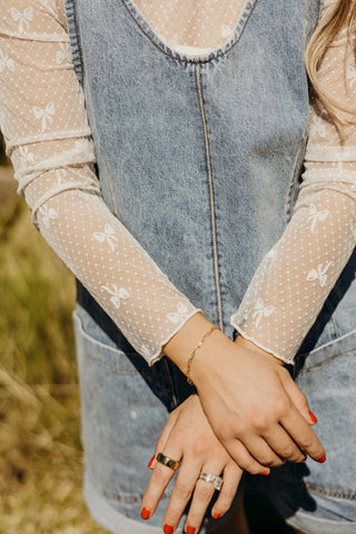 The Cassie Mesh Top