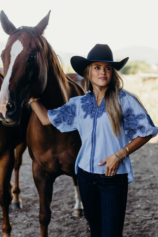 The Bluebell Blouse