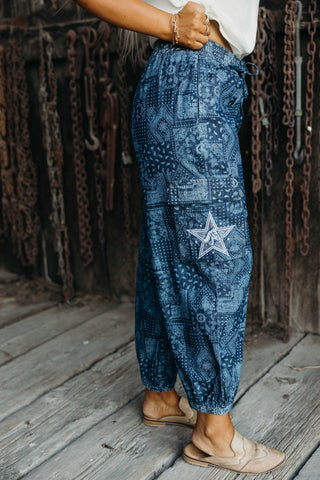 Star Spangled Bandana Pant