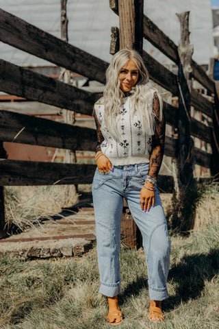Addie Barrel Jean