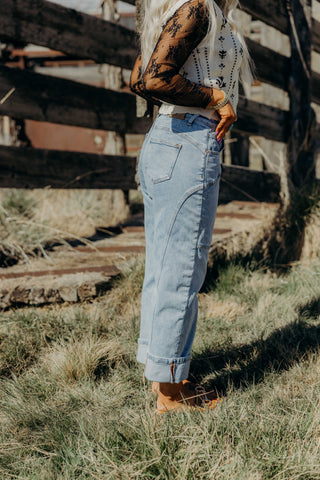 Addie Barrel Jean