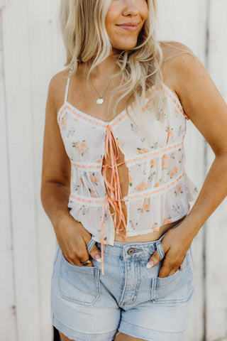 Twila Blouse - Coral