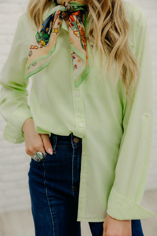 Ariat Lime Stripe Shirt