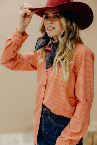 Ariat Rose Pinstripe Shirt