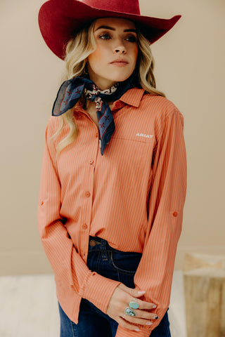 Ariat Rose Pinstripe Shirt