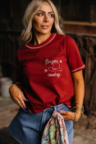 See You Cowboy Tee