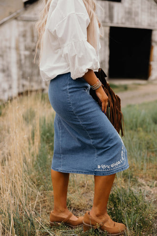 The Paisley Skirt