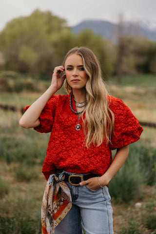 The Zinnia Blouse