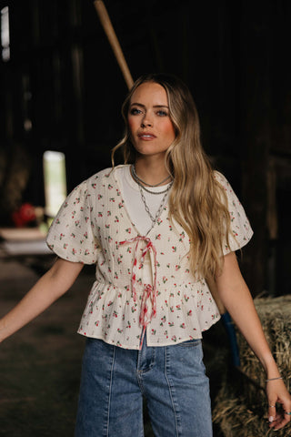 The Azalea Blouse