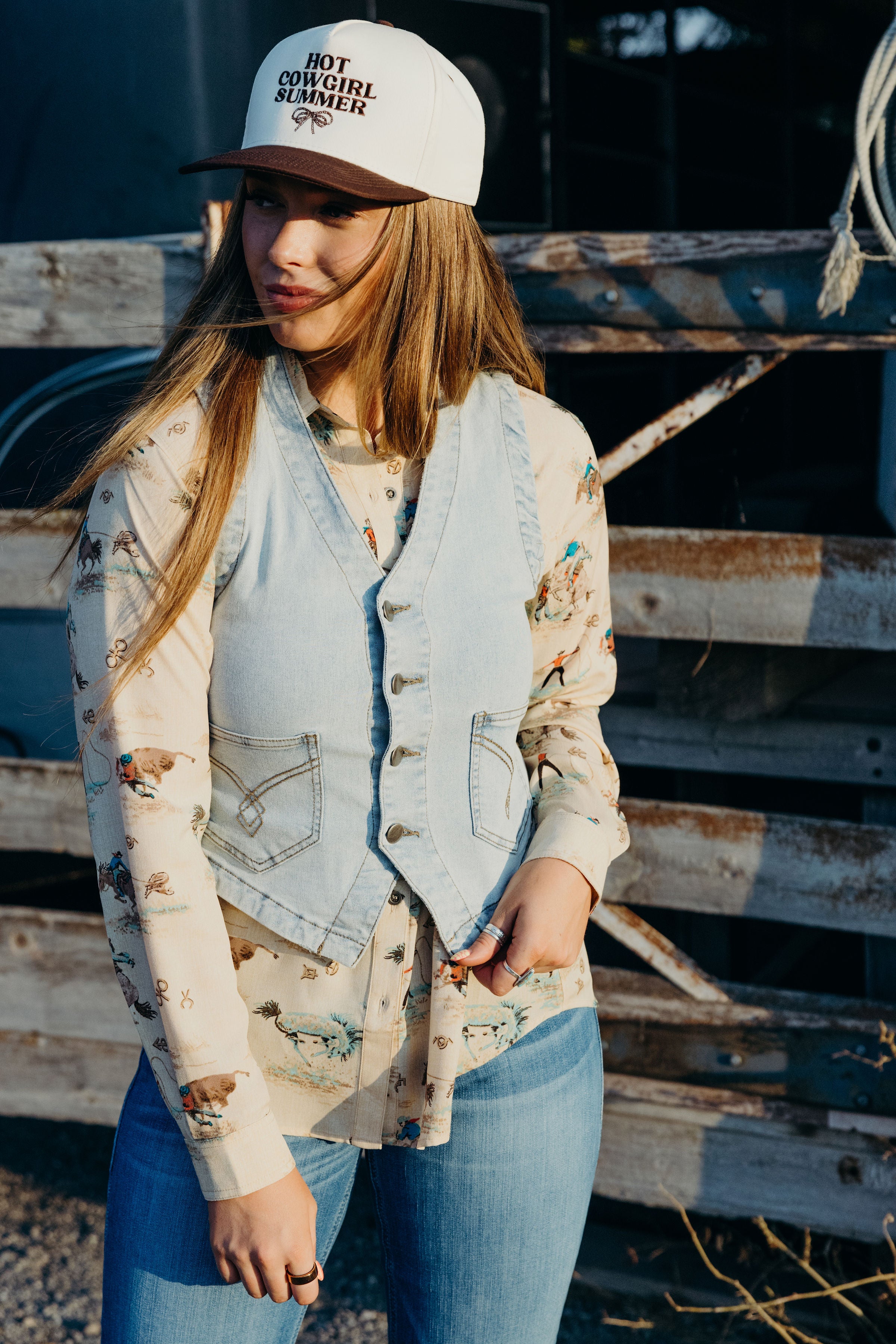 Robin jeans vest on sale