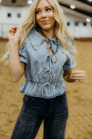 The Blaze Blouse