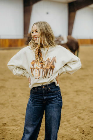 Horse Trio Sweatshirt