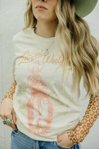 Let's Get Western Tee